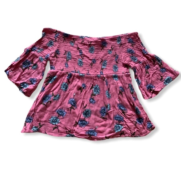 Arizona Jean Company Tops - Arizona Jean Co Smock Off Shoulder Top